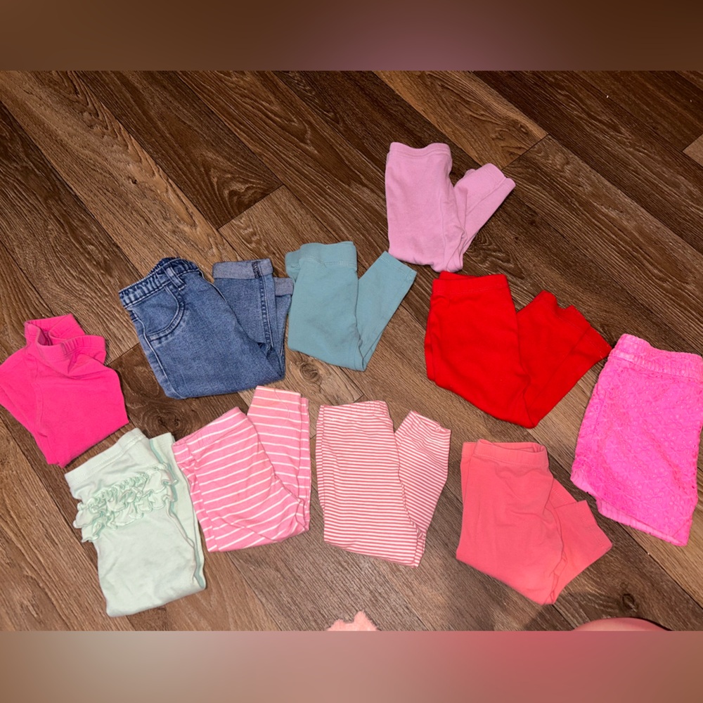 9-12 month girls pant/top bundle